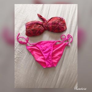 Pink bathing suit